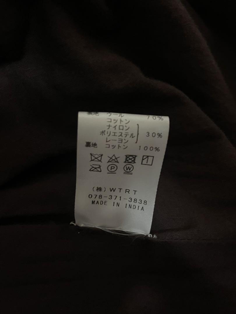 Badhiya ウールメルトンコート