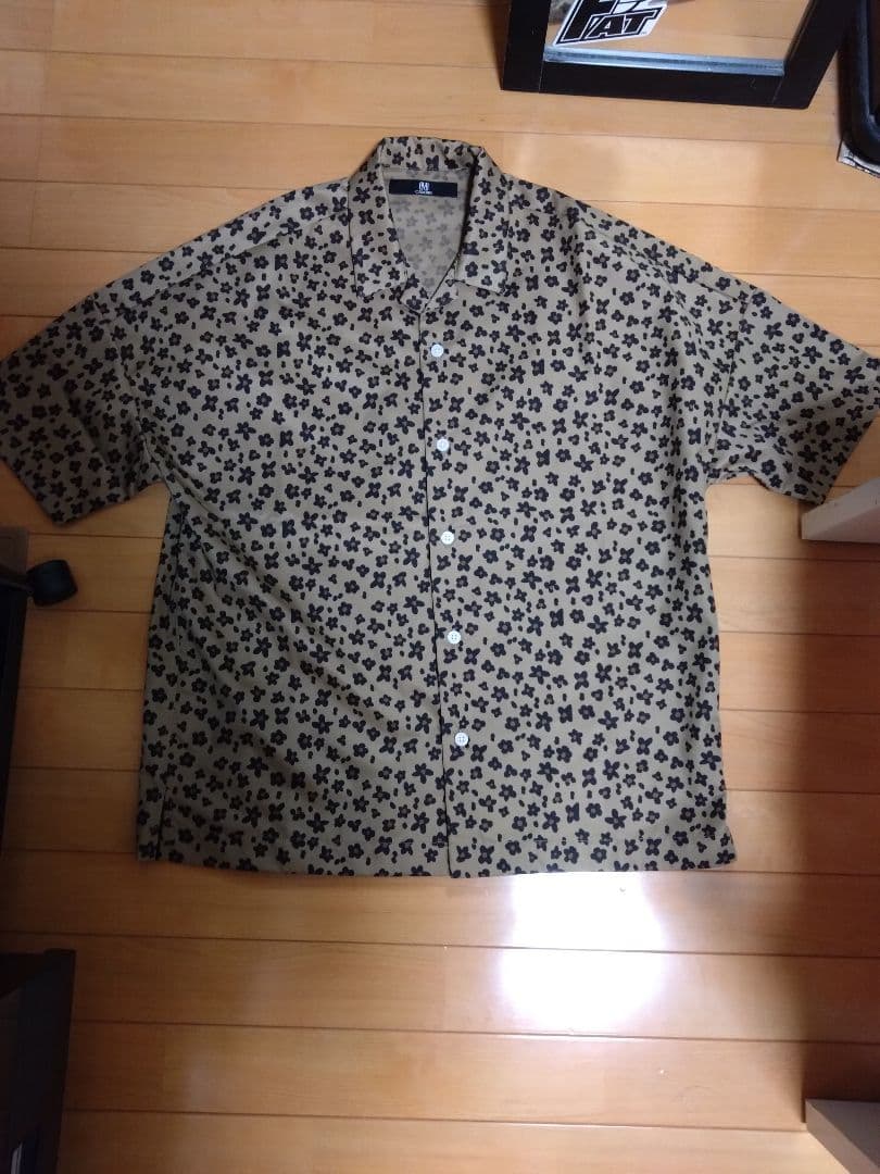 未使用 CAMBIO フラワーレオパードシャツ ショートパンツ セットアップ