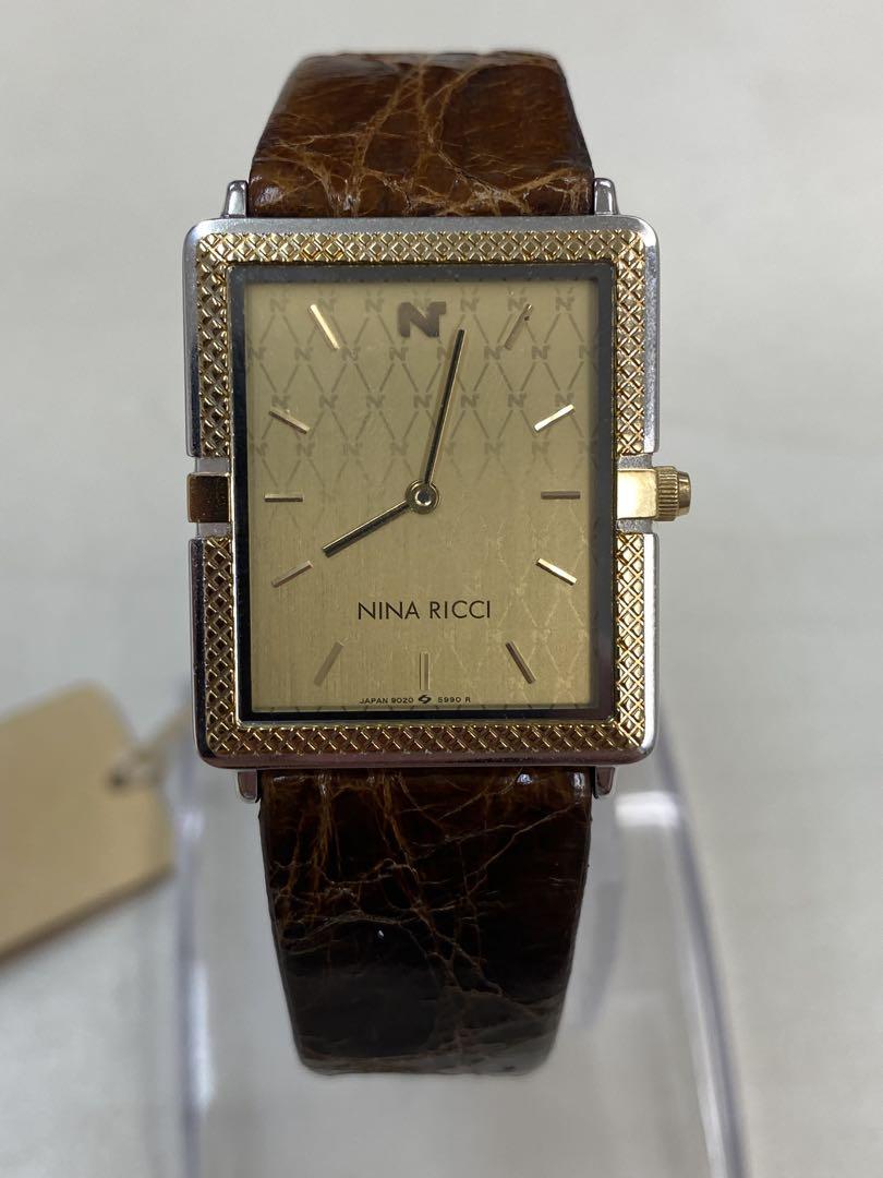 稼働中★NINA RICCI ゴールド メッシュバンド 時計 未使用】ニナリッチ/NINA RICCI セイコー稼働品 - メルカリ