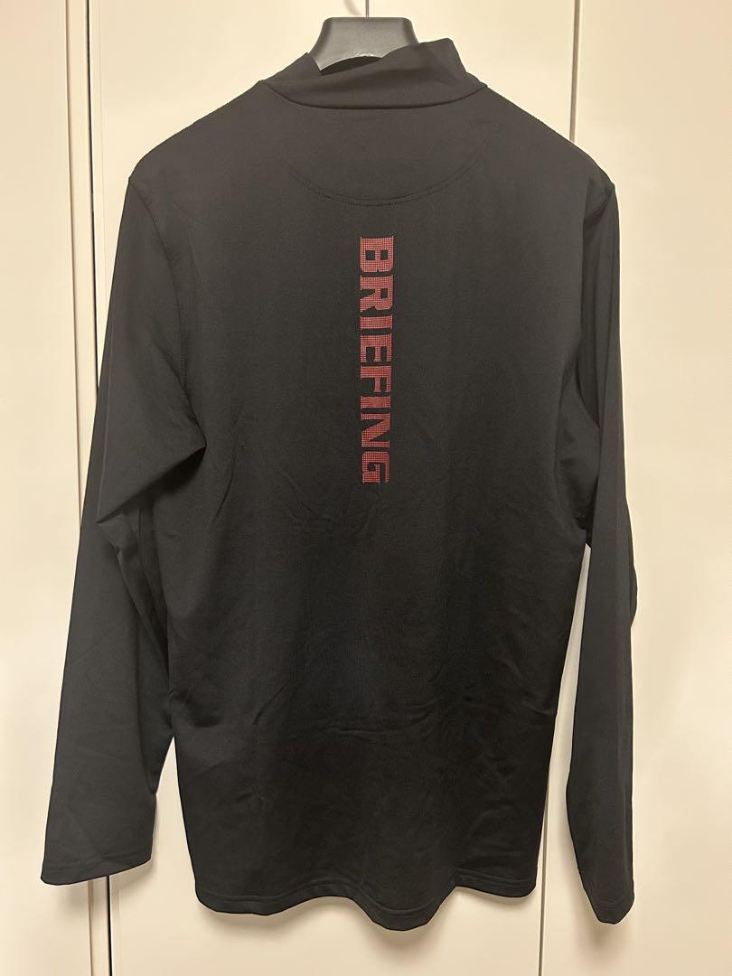 BRIEFING MENS TOUR LS HIGH NECK【XL】BLACK