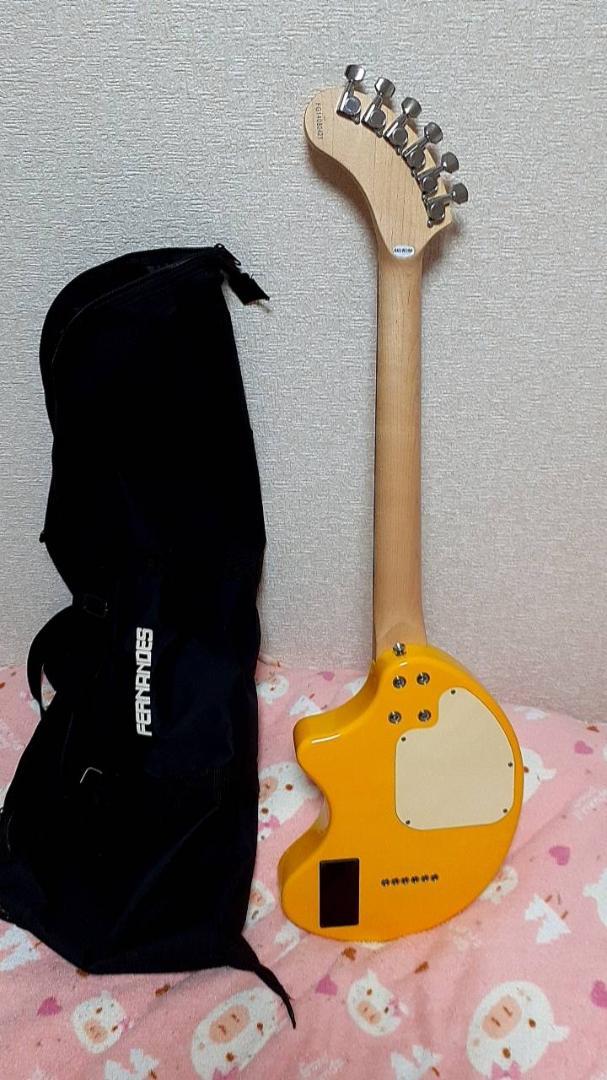 FERNANDES フェルナンデス  ミニギター イエロー