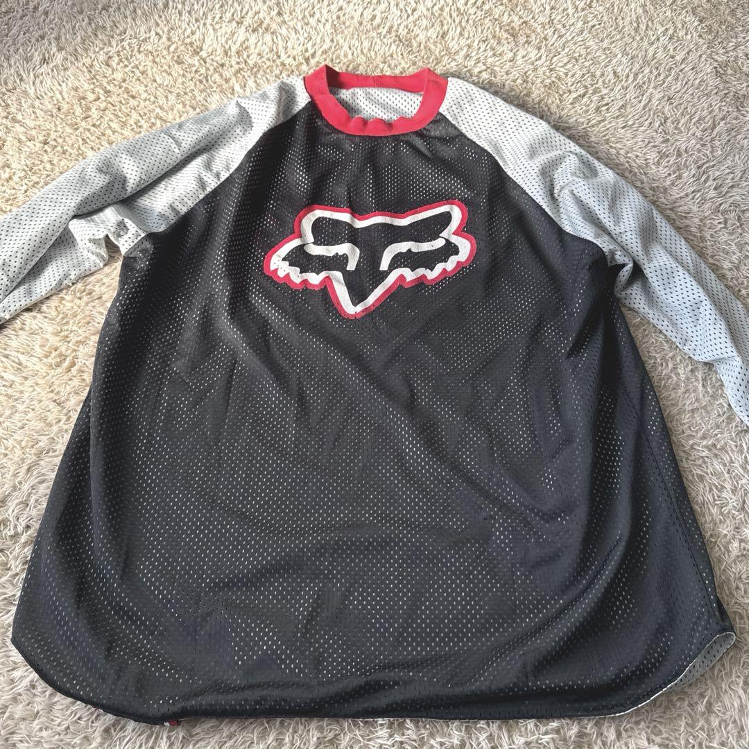 ✨美品✨FOX RACING リバーシブル　モトクロスジャージ メッシュ