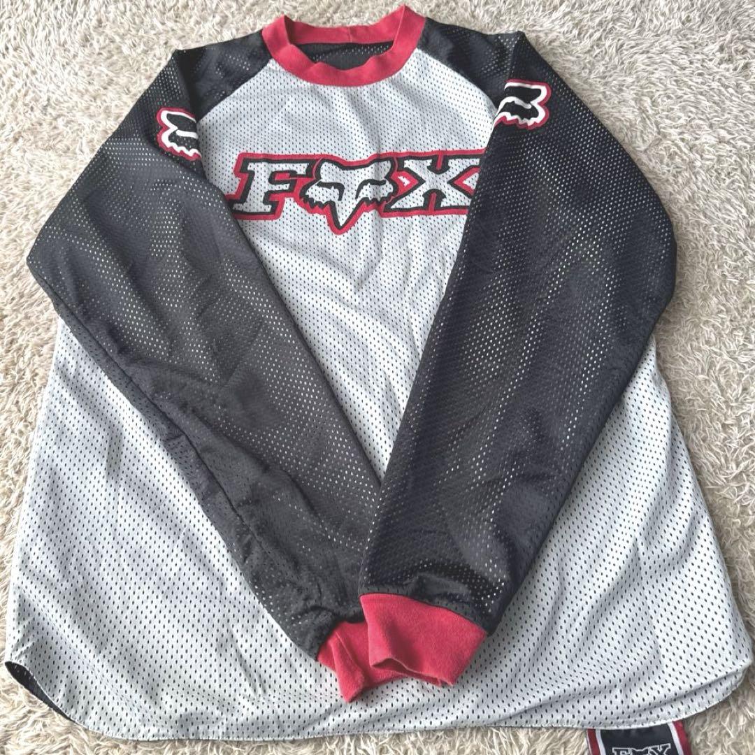 ✨美品✨FOX RACING リバーシブル　モトクロスジャージ メッシュ