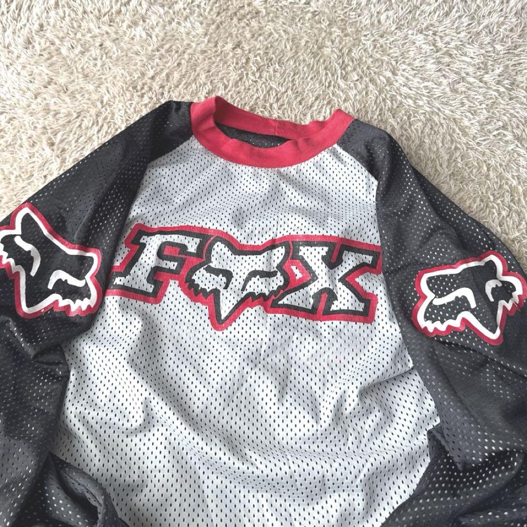 ✨美品✨FOX RACING リバーシブル　モトクロスジャージ メッシュ