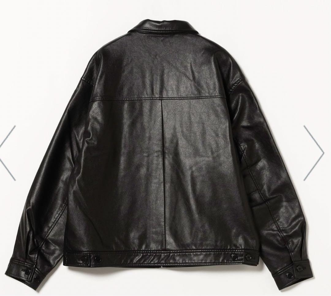 ジャケット・アウター BEAMS ambiance / Fake Leather Blouson