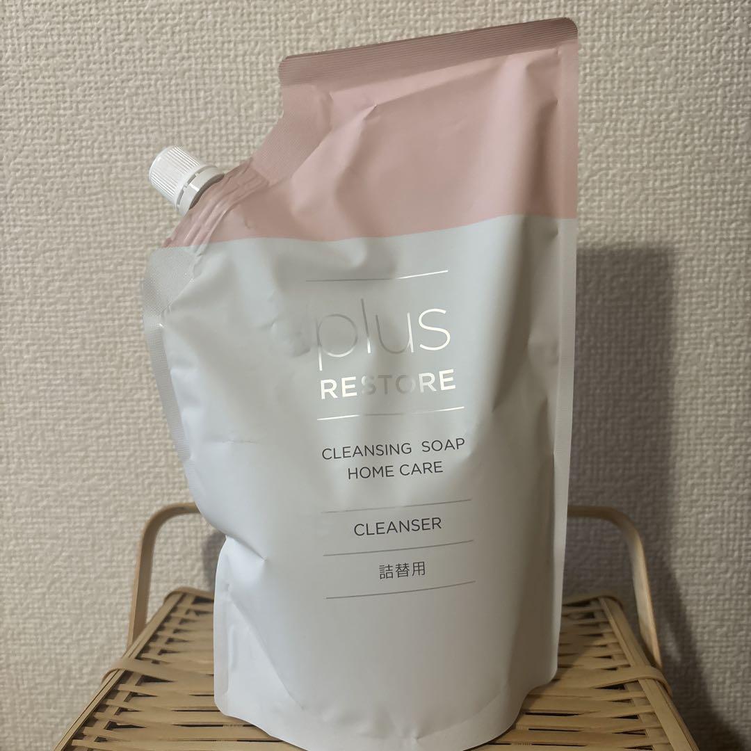 プラスリストア　クレンジングソープ泡　ホームケア　詰め替え用500ml
