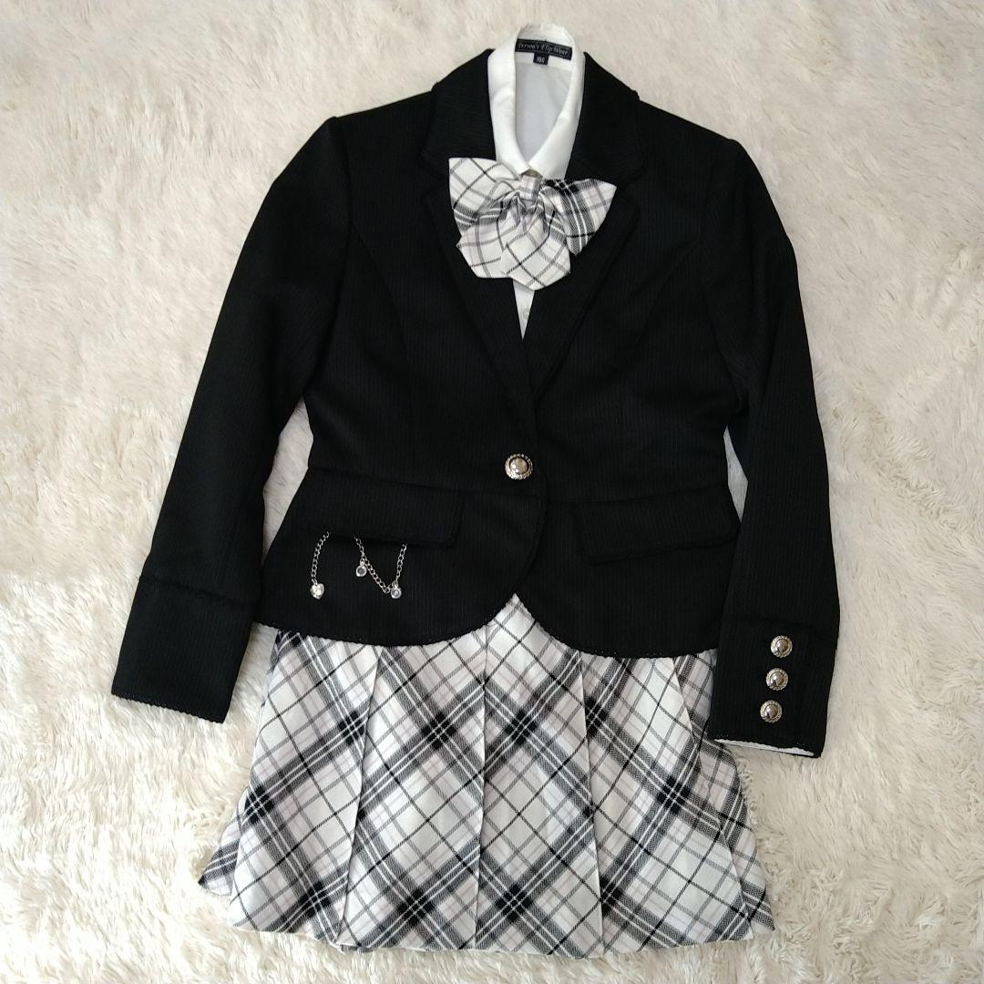 専用【パーソンズ】１５０ スカートスーツ 卒服 ４点セット