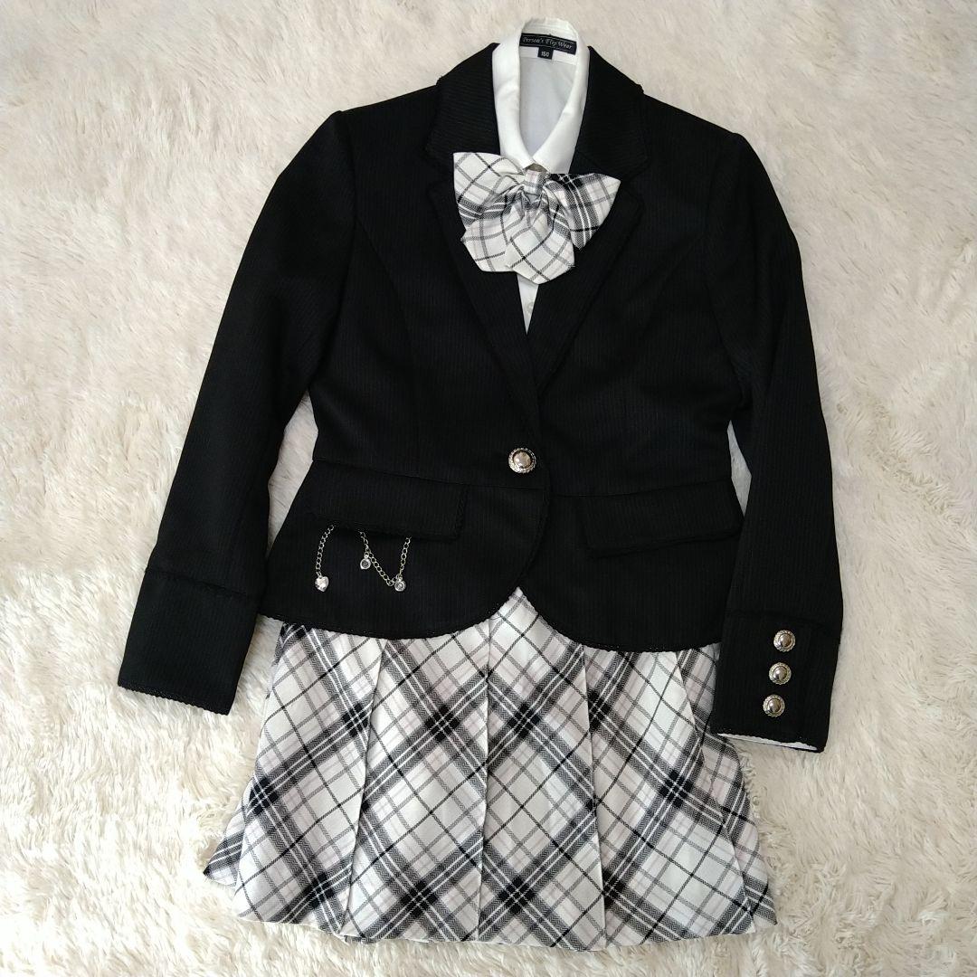 専用【パーソンズ】１５０ スカートスーツ 卒服 ４点セット