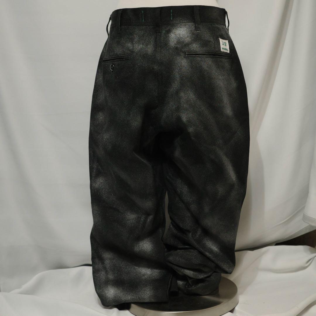 最も完璧な 2000's archive paint black buggy slacks パンツ パンツ