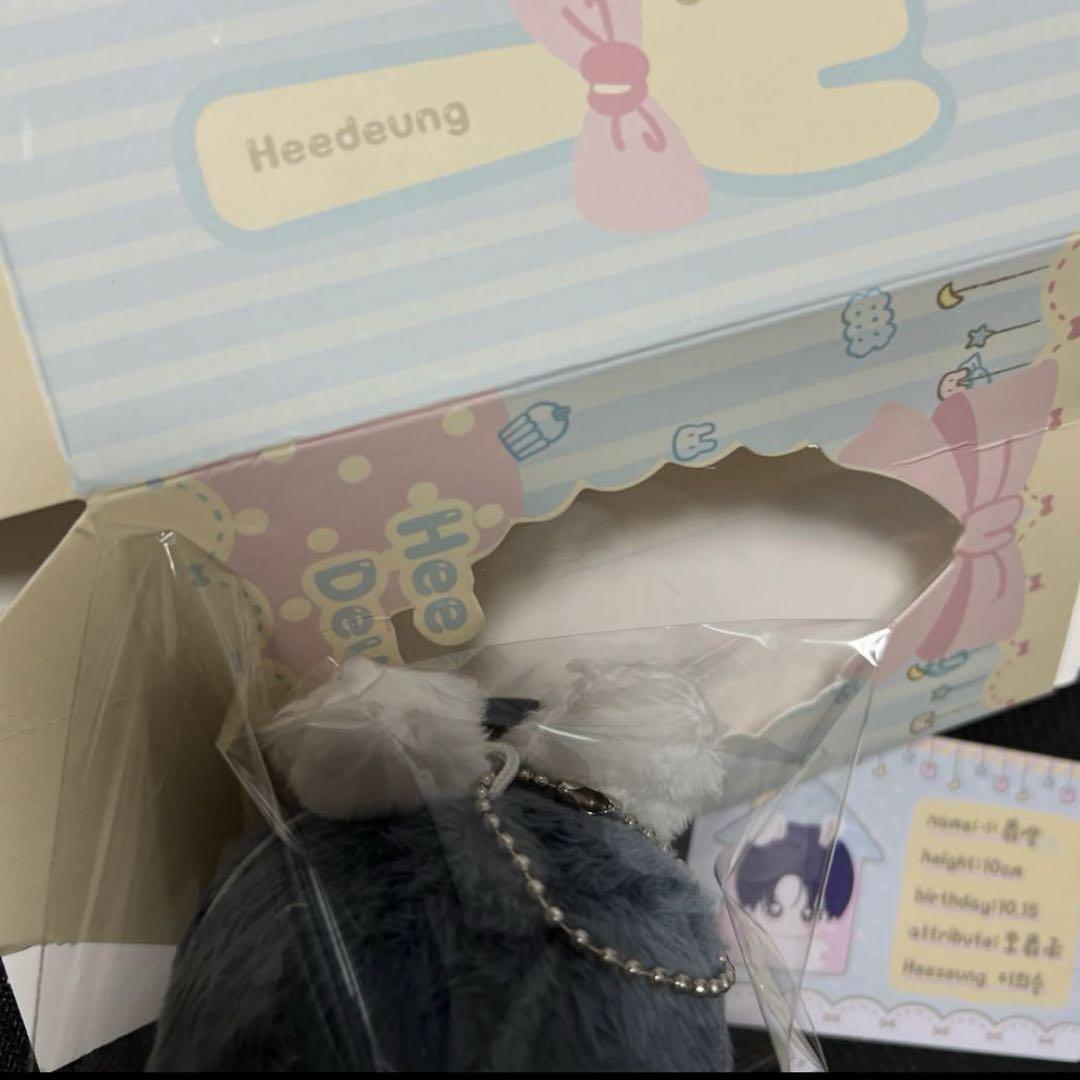 enhypen ヒスン　ぬいぐるみ　10cm 新品　マスター