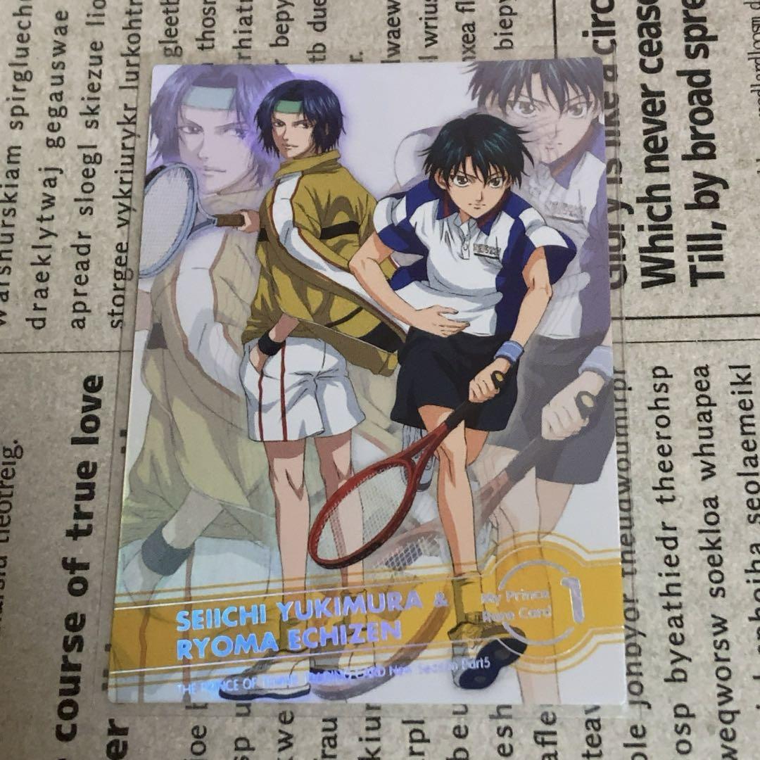 越前リョーマ　幸村精市　トレカ　描き下ろし　マイ プリンスレア　テニスの王子様 越前リョーマ 幸村精市 トレカ 描き下ろし マイ プリンスレア