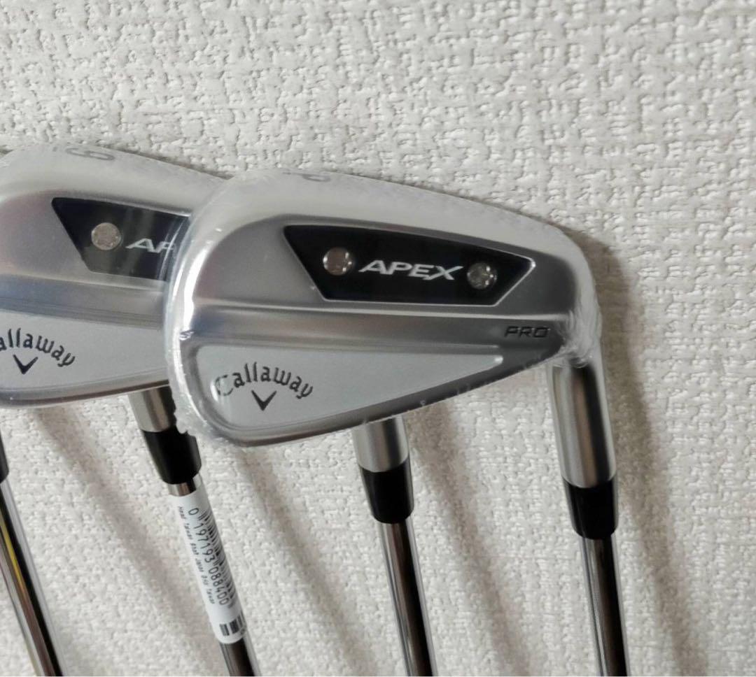 新品 キャロウェイ 2024 APEX PRO アイアン 6本 ダイナミック
