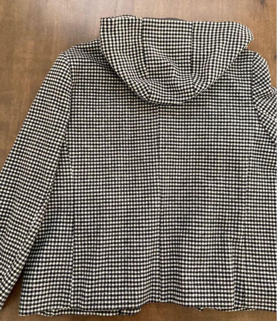 新品　ネット限定　ラネリアウール フーデッド2Way ショートコート　40 Ｌ