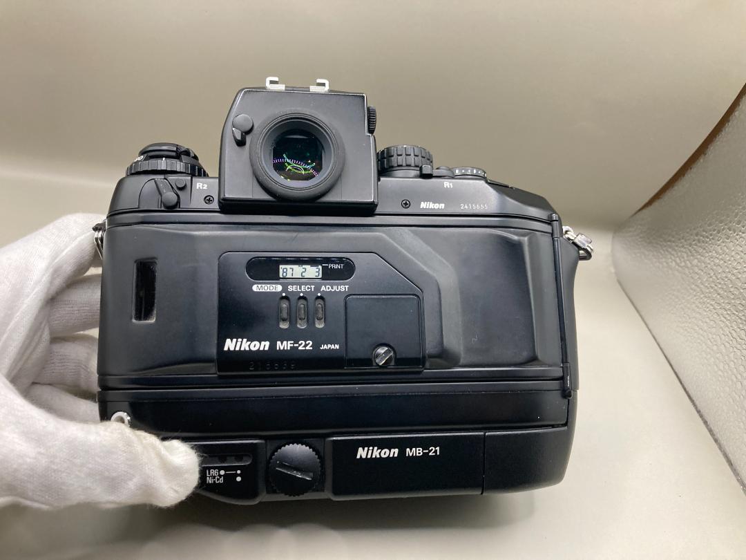 Nikon F4S + MF-22 データバック + SB-22 スピードライト - メルカリ