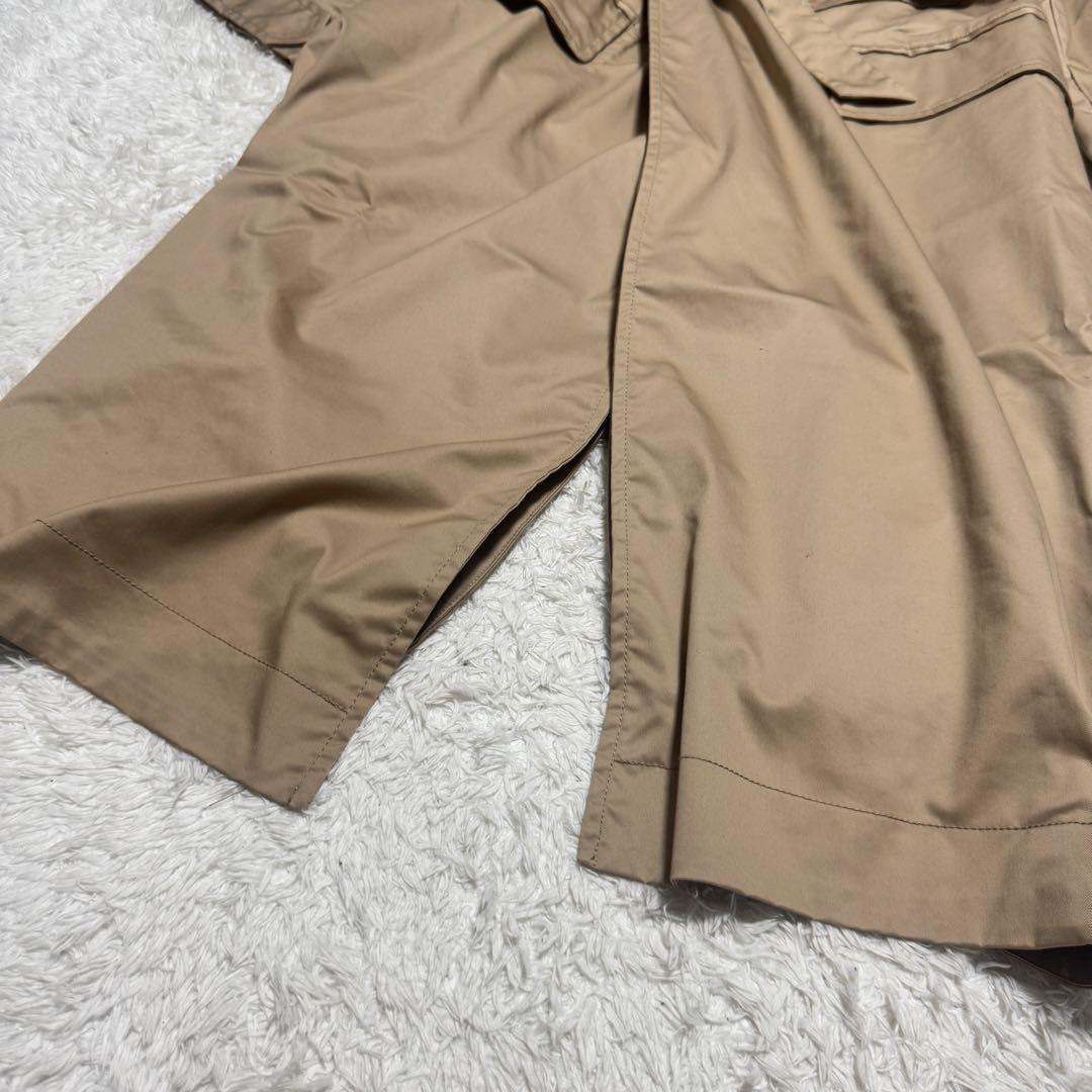 beams maturely SOLOTEX 2way トレンチコート ベージュ