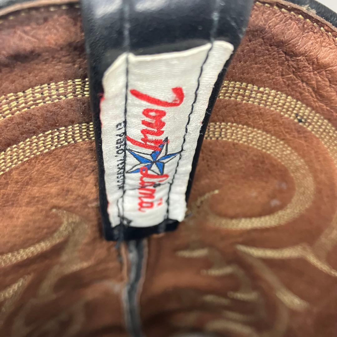 Tony Lama トニーラマ ウエスタンブーツ CZ820 ブラック メンズ Tony Lama トニーラマ ウエスタンブーツ CZ820 ブラック メンズ