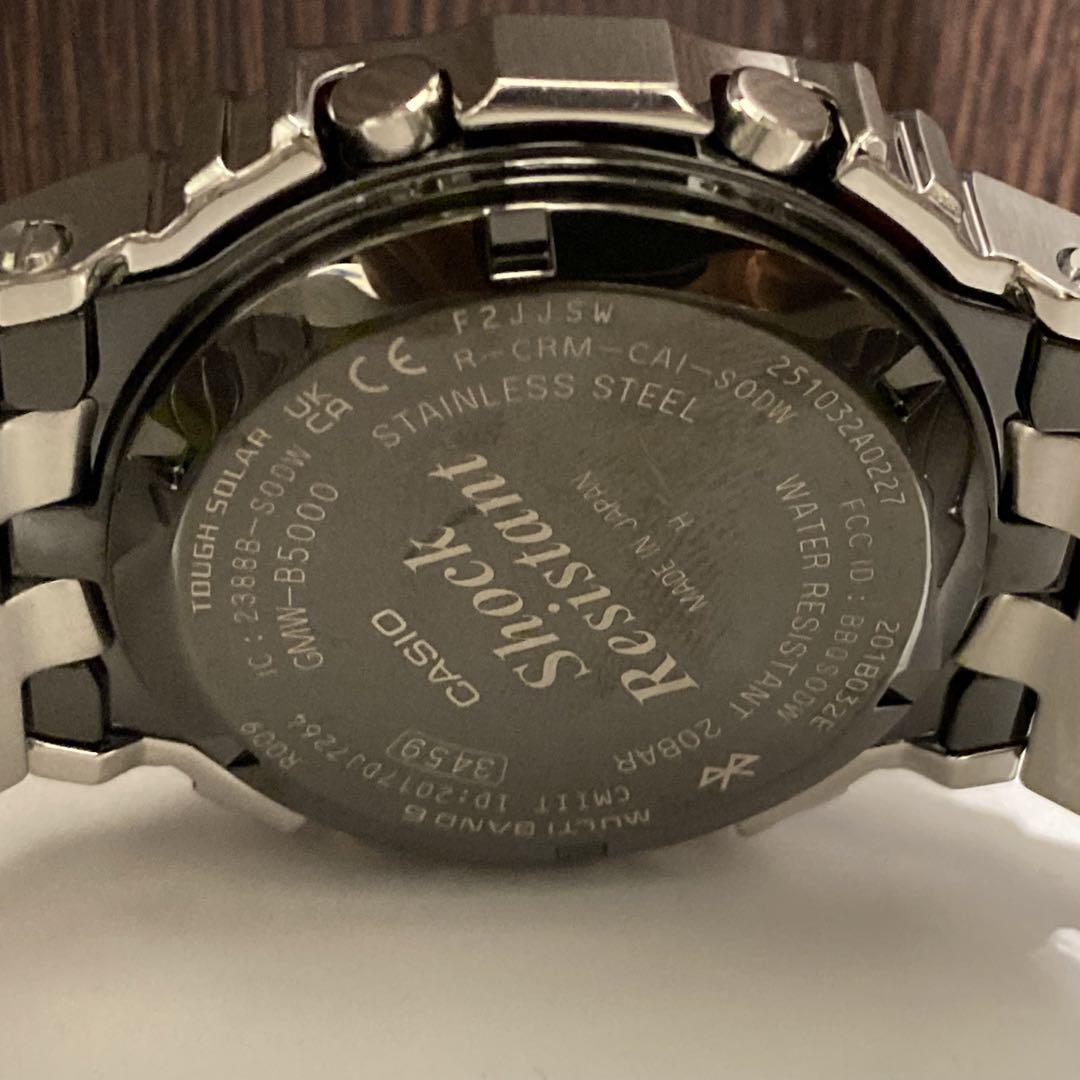 ［極美品］カシオ　G-SHOCK gmw-b5000d-1jf 希少 箱付き