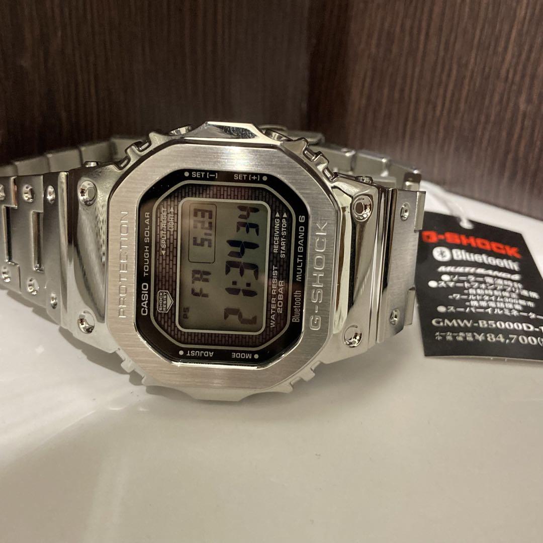 ［極美品］カシオ　G-SHOCK gmw-b5000d-1jf 希少 箱付き