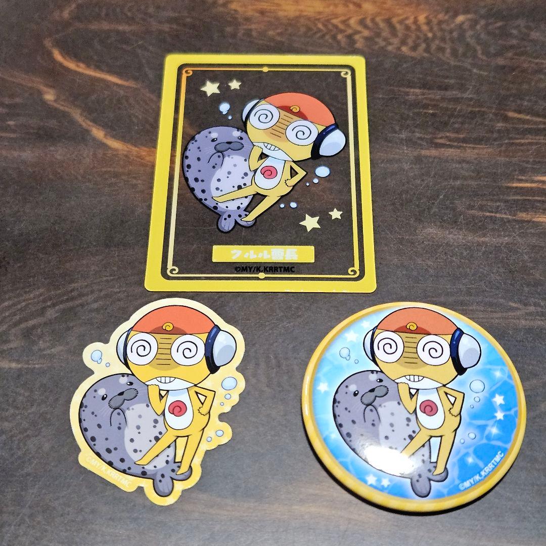 ケロロ軍曹 クルル 缶バッチ グッズ-バッチ】ケロロ軍曹 場面写トレーディング缶バッジ