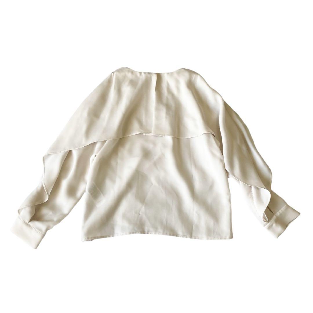 美品　CELFORD セルフォード　オープンショルダーケープブラウス　肩あき
