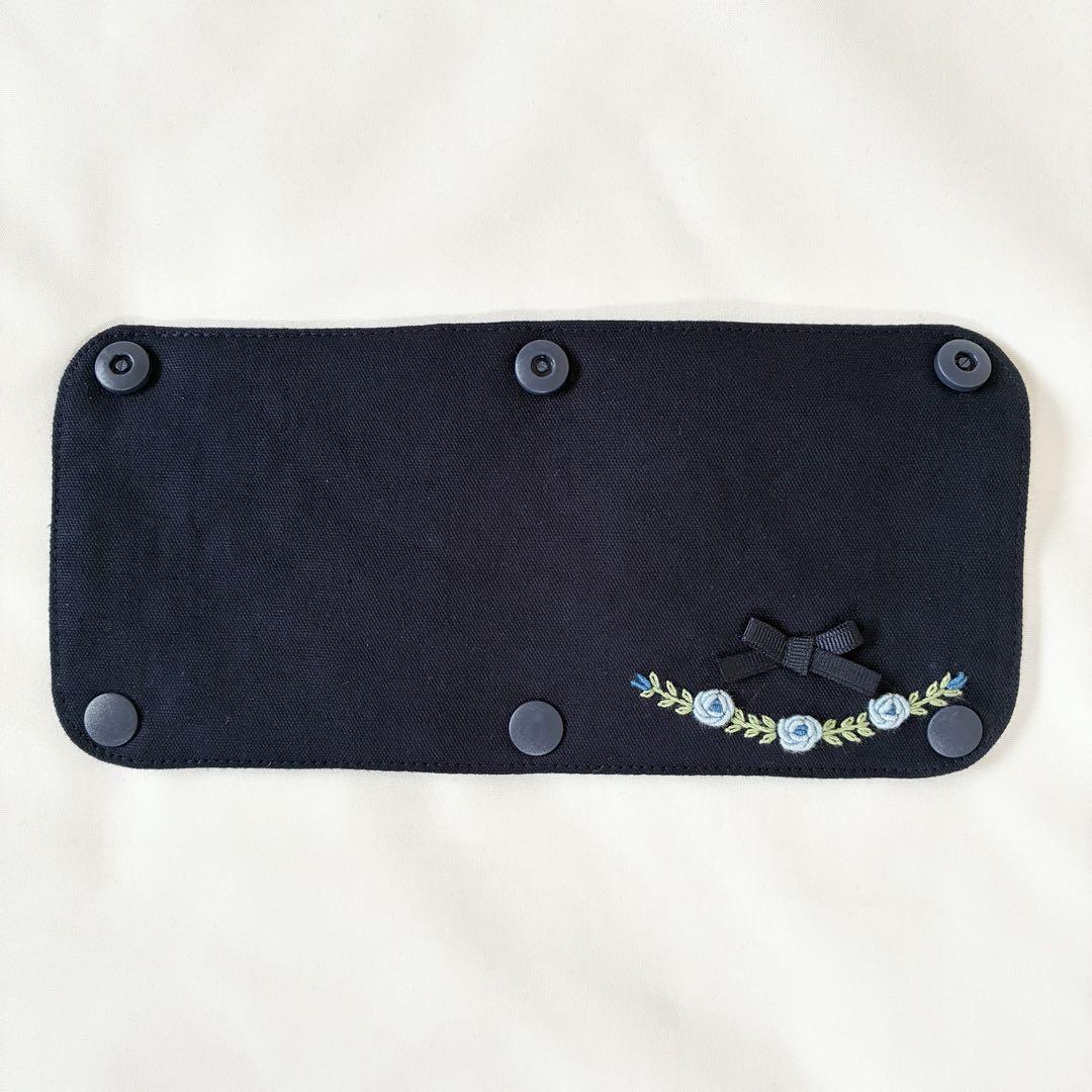 n＊様専用 手刺繍 水筒入れ 肩紐カバー ランチマット 携帯ケース