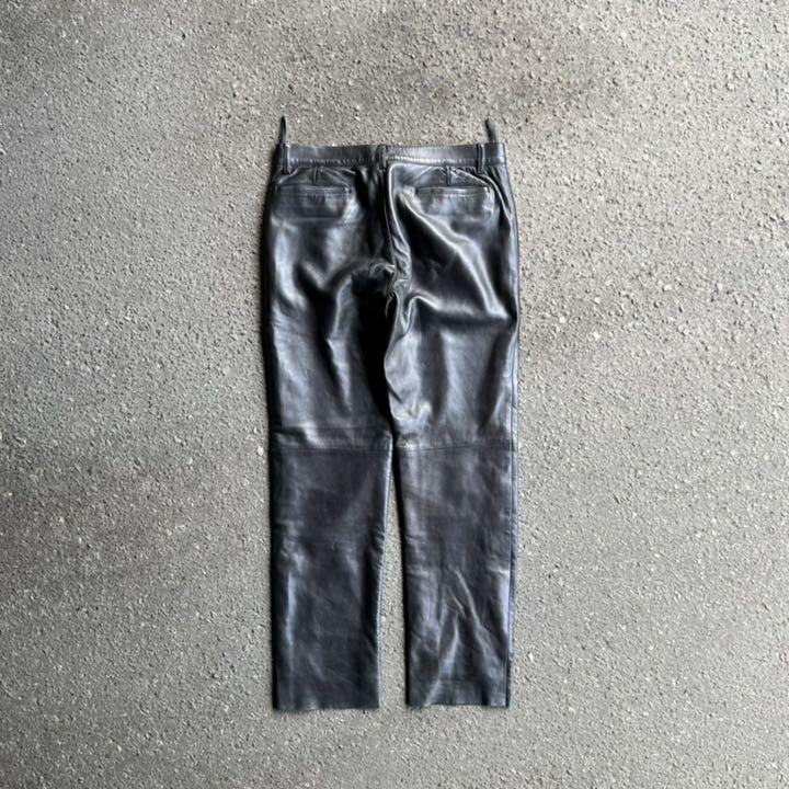 2000s PRADA VINTAGE leather slacks | brandfire.ba