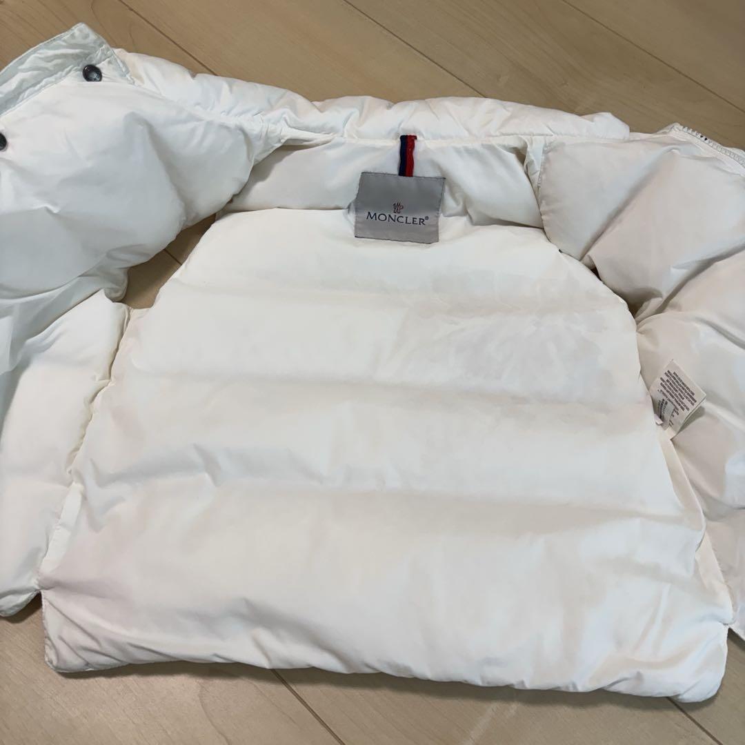 モンクレール　キッズ　ダウン　ベスト　白