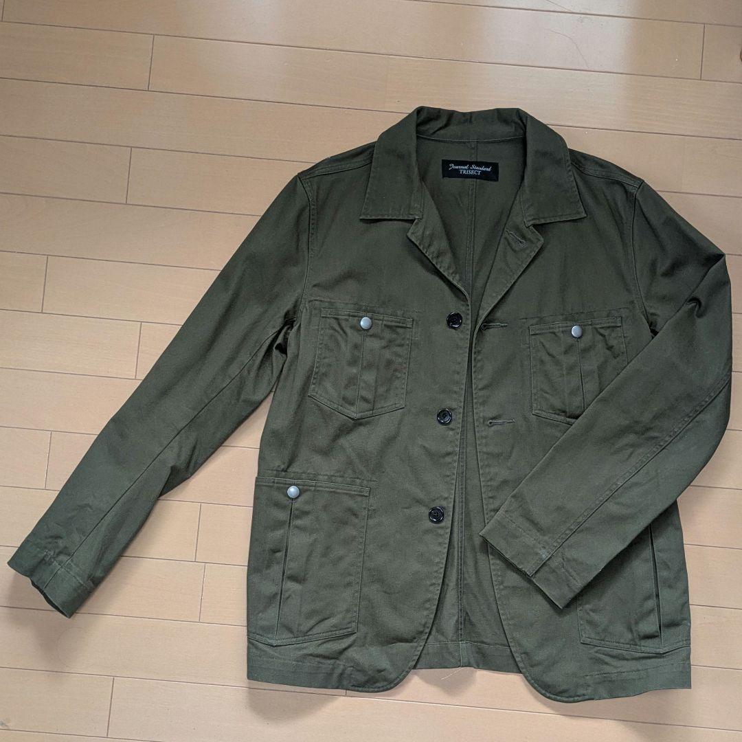 Journal Standard TRISECT オリーブ ミリタリージャケット Journal Standard TRISECT リングジャケット
