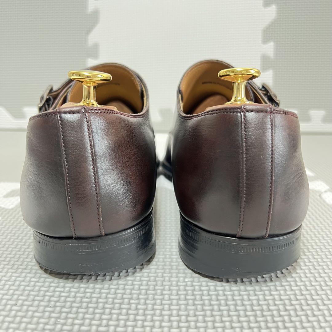 MAGNANNI マグナーニ ダブルモンク ダークブラウン US8