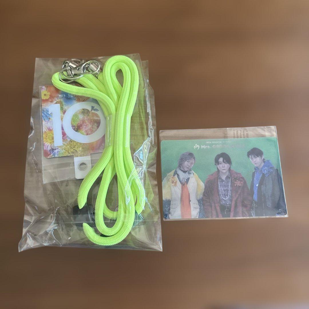 Mrs.GREEN APPLE　ミニライト　10　レンチキュラー　ワッペン 新品未開封 ワッペン『5』Mrs. GREEN APPLE 10 - メルカリ