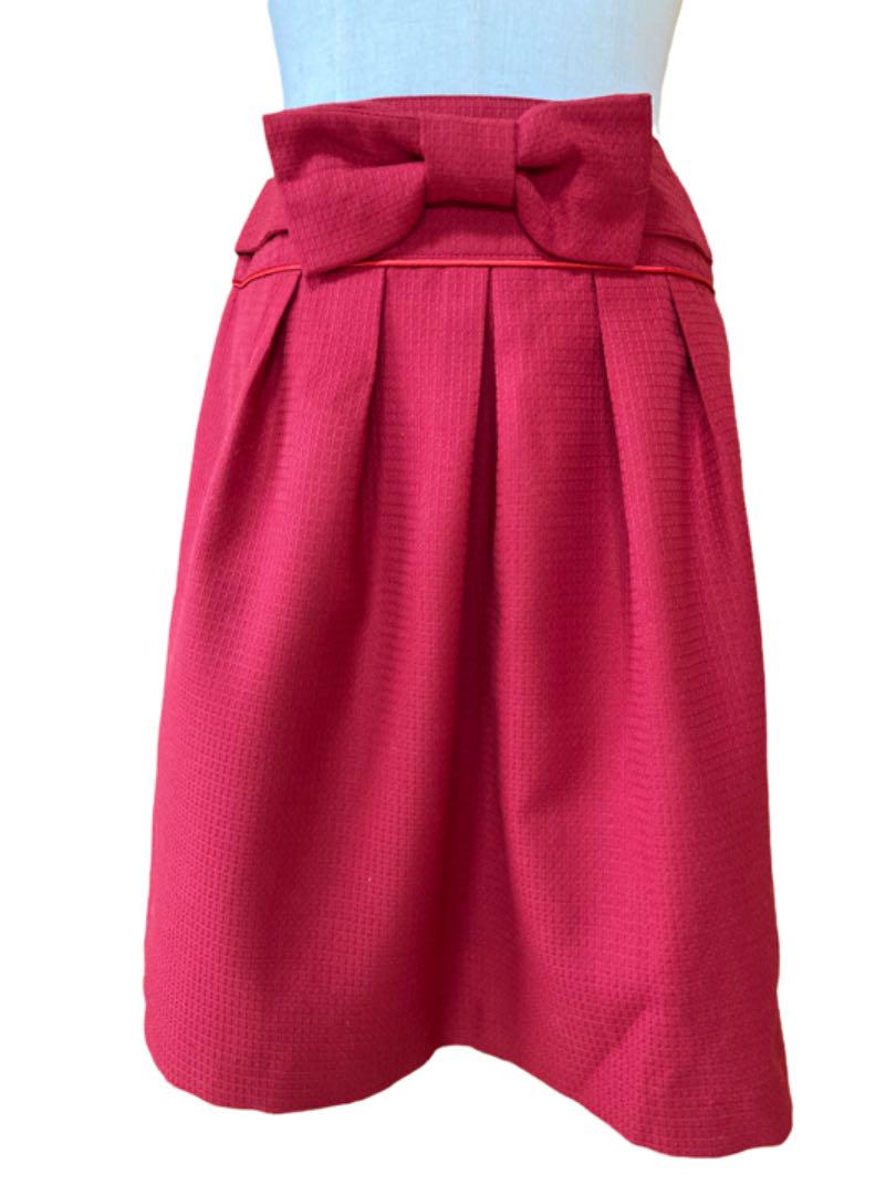 極美品】ロペピクニック レッド系 ミニスカート ウエストリボンかわいい 36 - メルカリ 極美品】ロペピクニック レッド系 ミニスカート ウエストリボンかわいい 36 - メルカリ