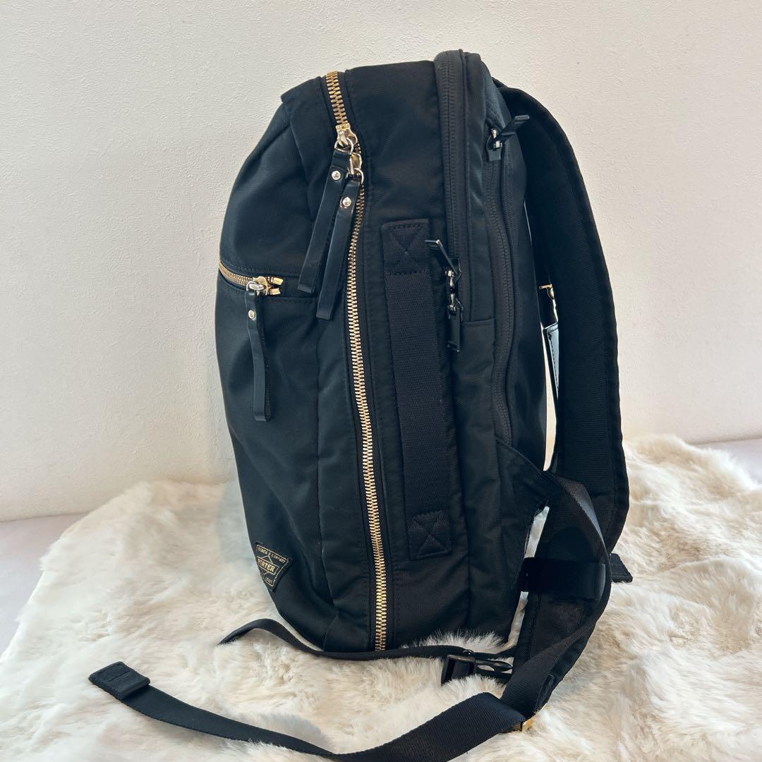 【極美品】PORTER SHEA デイパック （L）2way 黒　ポーターガール