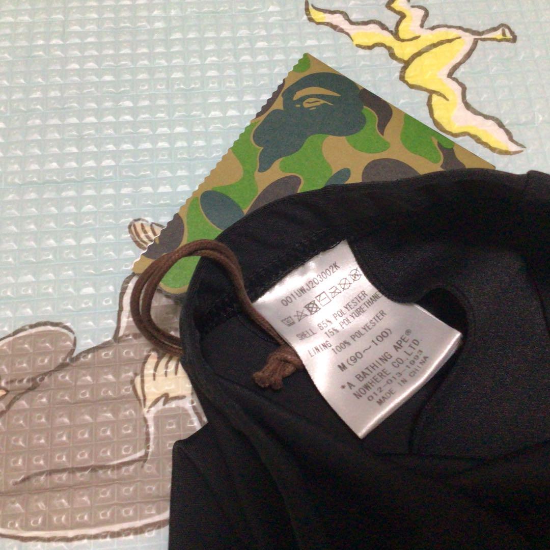 A BATHING APE 黒 パンツ レギンス ベビー - メルカリ