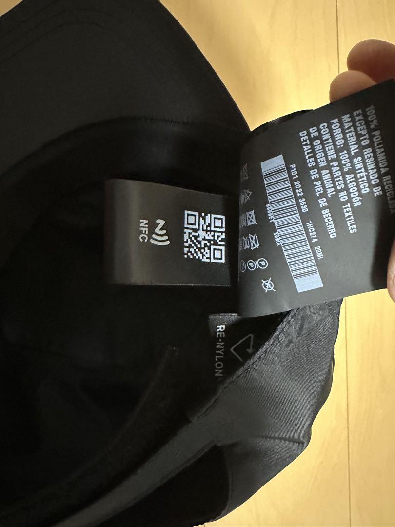 PRADA Re-Nylon ベースボールキャップ L BLACK