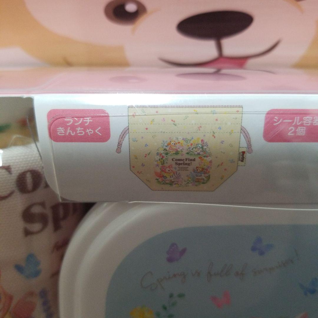 新品 ディズニー カムファインドスプリング ランチ巾着 シール容器