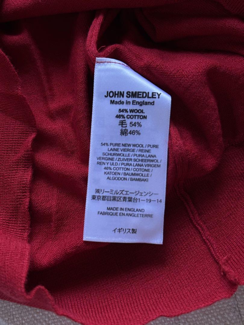 JOHN SMEDLEY Dorset Long-sleeve Polo ③