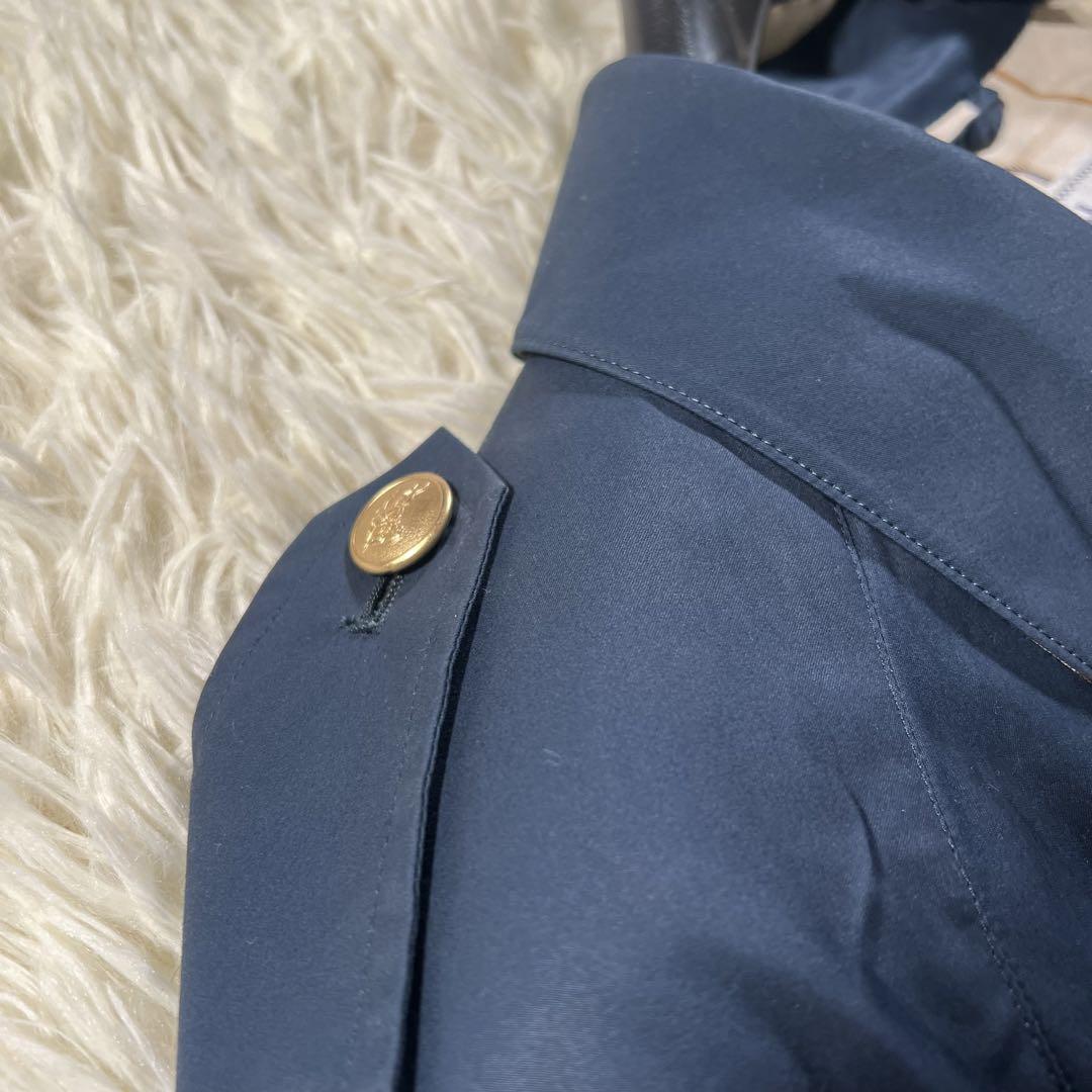 Burberry バーバリー トレンチコート 金ボタン ゴールド金具 ベルト