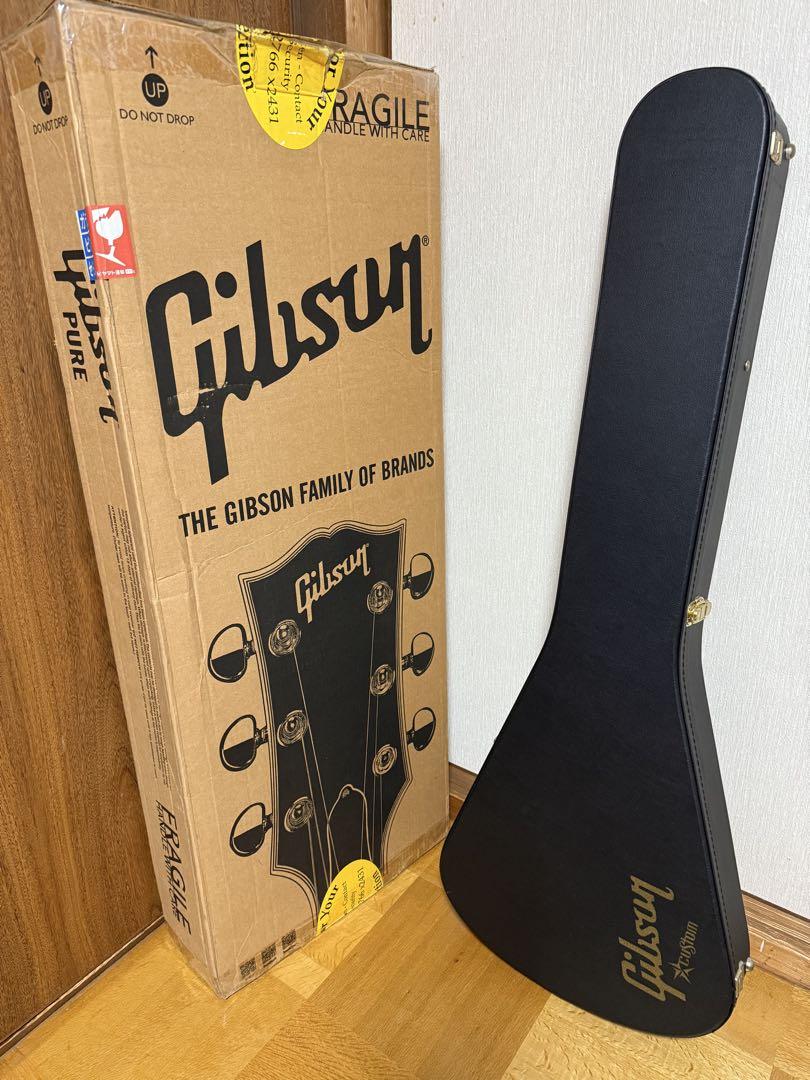 ギター Gibson Custom Shop Flying V 70 Maui Blue