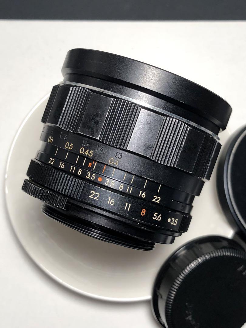 Pentax Super Takumar 28mm f3.5 Lens M42 Early Fat Version