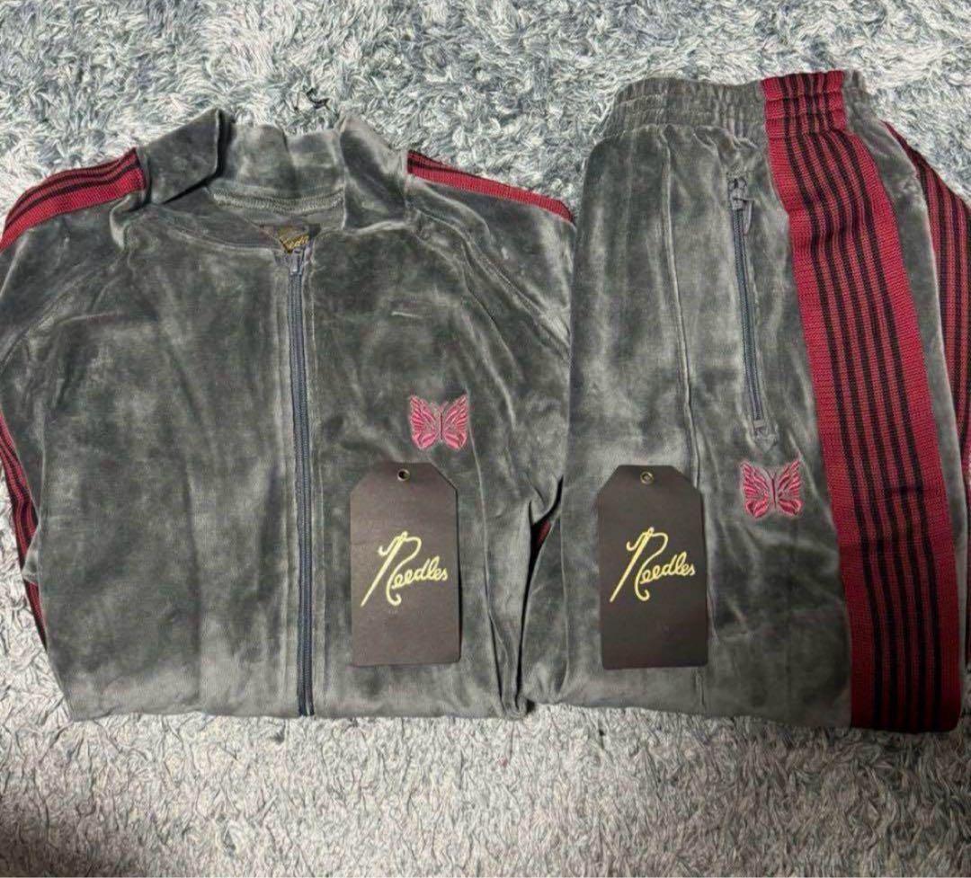 needles ベロアセットアップ L - メルカリ