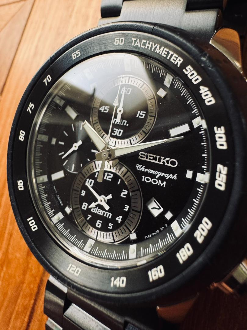 SEIKO 7T62-0HL0 セイコー クロノグラフ 美品