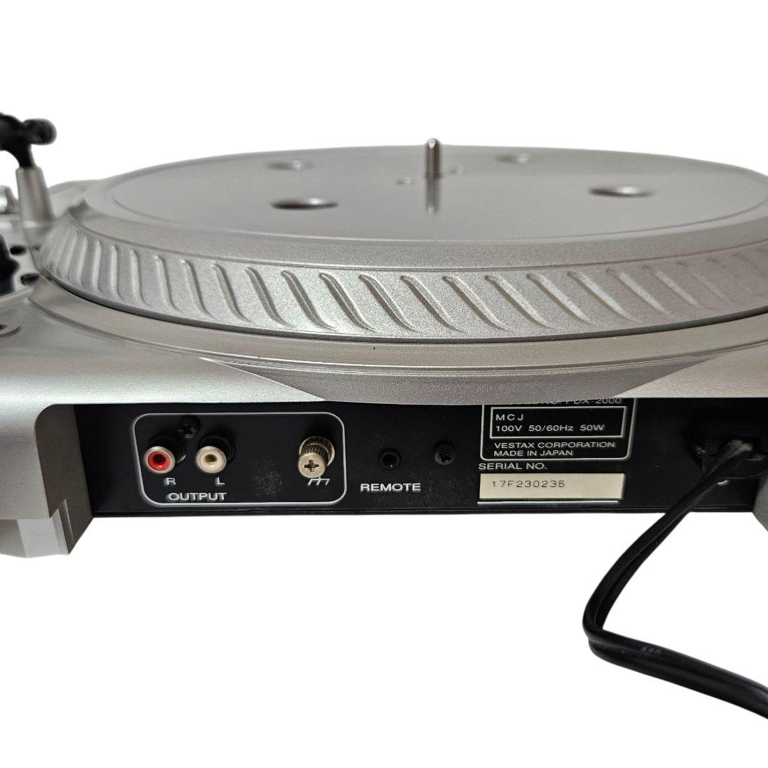 Vestax ターンテーブル PDX-2000 レコードプレーヤー DJ