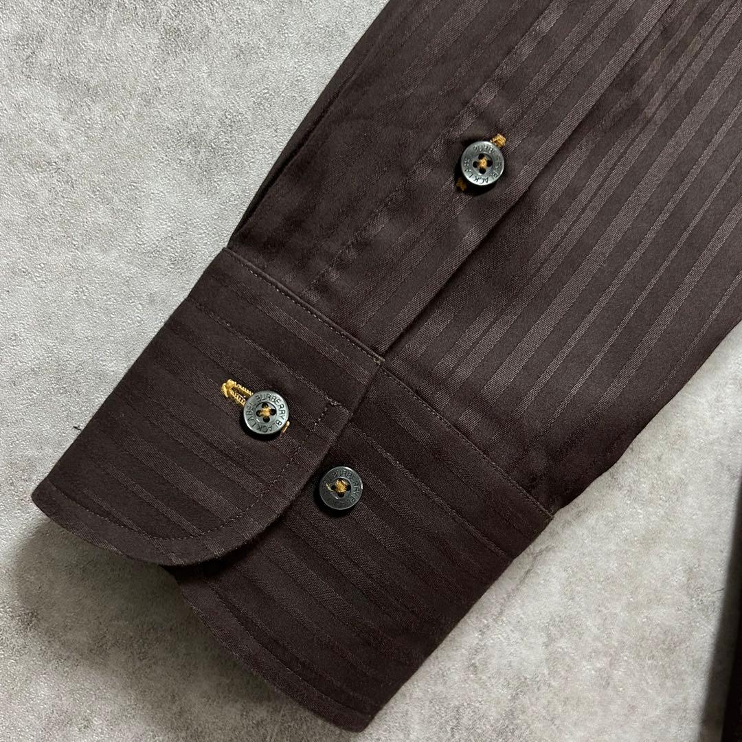 極美品!3(L)バーバリーブラックレーベル ホース刺繍 シャドー