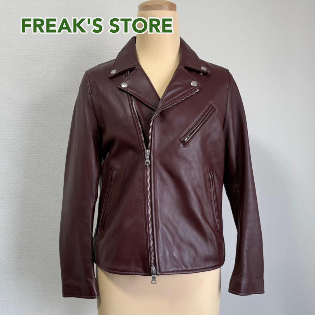 FREAK'S STOREフリークスストア★ダブルラムレザーライダース