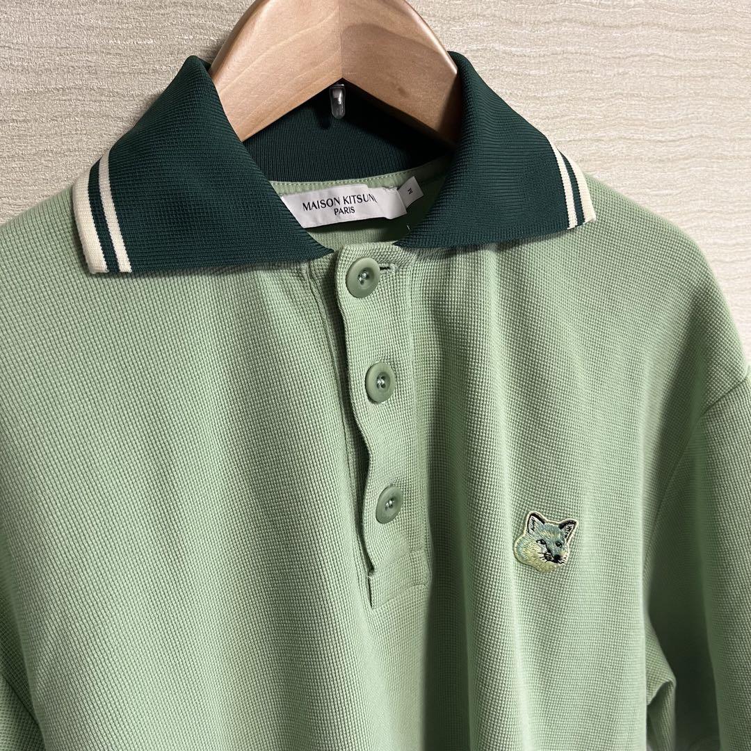 【希少】MAISON KISTUNE メゾンキツネ　Mサイズ　ポロシャツ