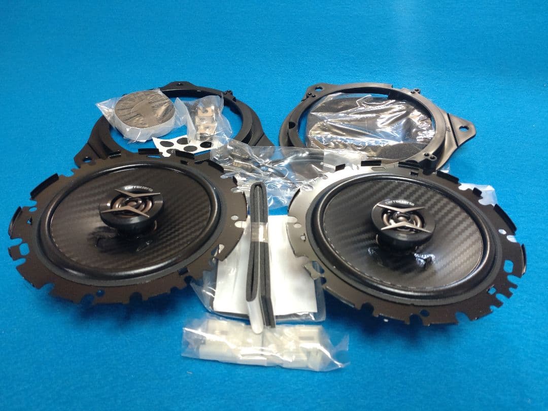 スズキ 現行エブリイ(DA17V)　社外フロントスピーカー2WAY 新品