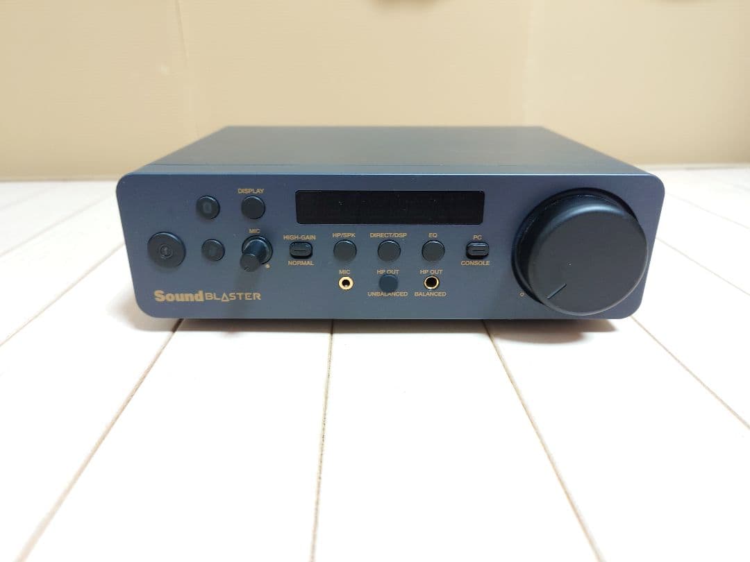 Sound Blaster X5 ヘッドフォンアンプ DAC目立った傷や汚れなし
