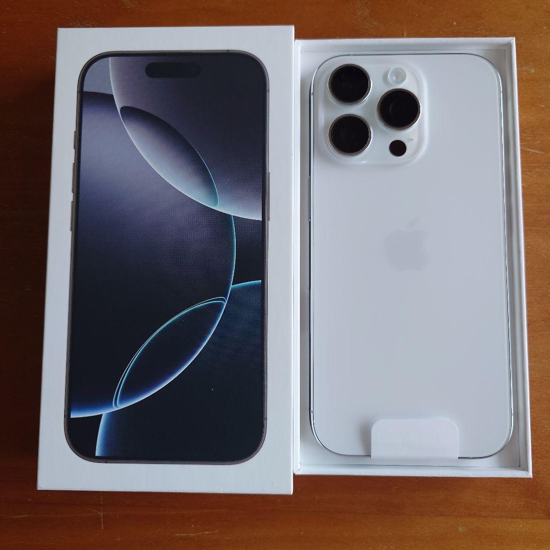 f*d様 【新品】Apple iPhone 16Pro ホワイトチタニウム　12