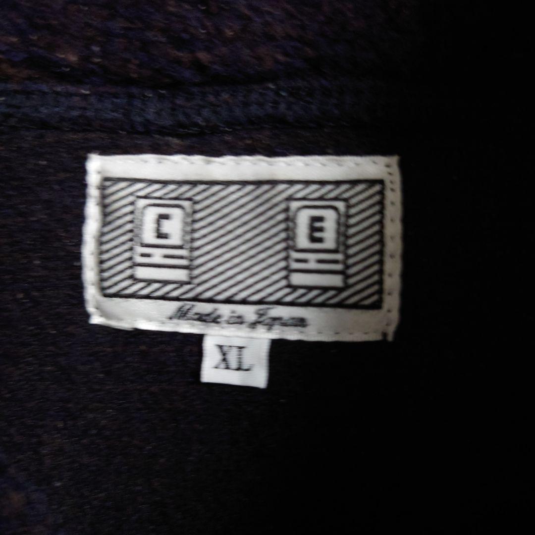 c.e　cav empt 21aw ボア　フリース　プルオーバー　ロゴ