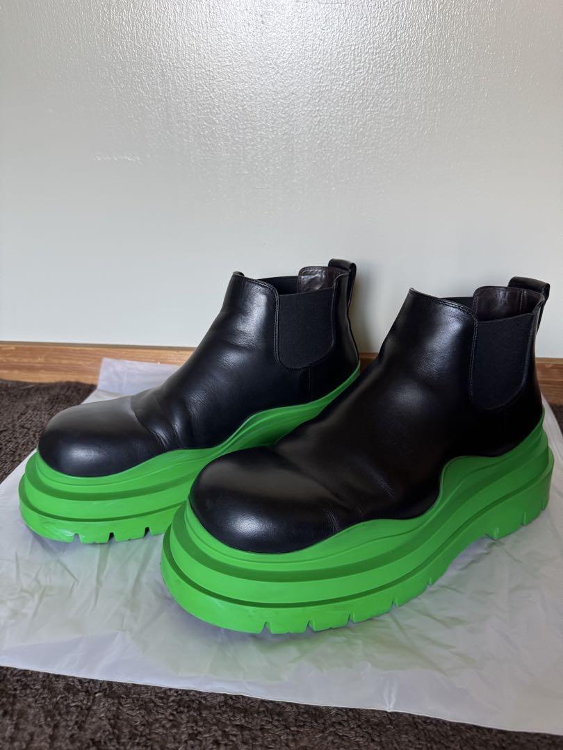 bottega veneta タイヤアンクルチェルシーブーツ　size43
